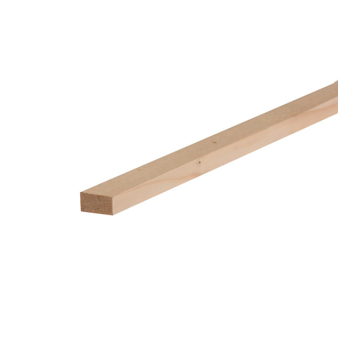 Snowdon Timber, Softwood Cladding Batten, 12 Pack, (L) 2.1m x (W) 33mm x (T) 18mm, Outdoor and Garden Framing Battens