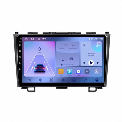 Radio Coche para Honda CRV 2007-2011 pantalla Incell Mirror Link 2 DIN con cámara de visión trasera