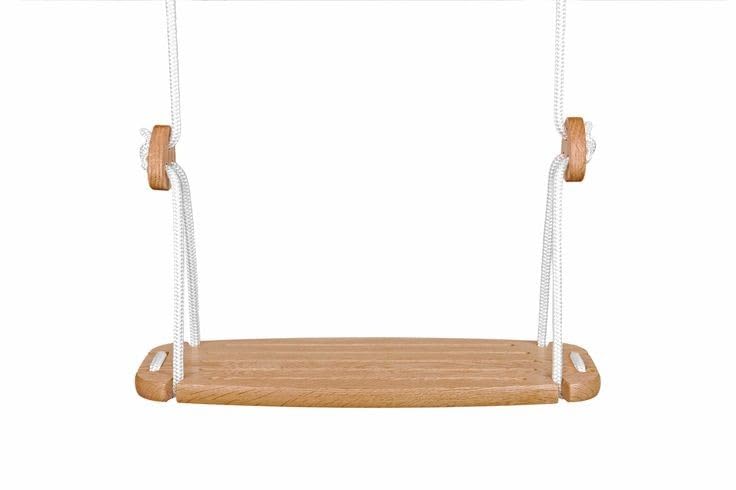 Wooden Jhula Swing for Home Indoor | Handcrafted Solid Wood Hanging Swing with Rope for Living Room & Balcony Decor by KEEBORI 1