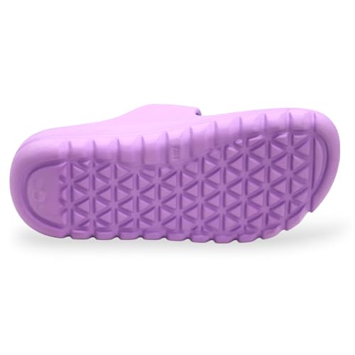 Image of SVAAR Soft EVA Double Strap Slippers for Men | Stylish Anti-Skid Slides with Arch Support & Bouncy Sole | Lightweight Indoor Outdoor Comfort