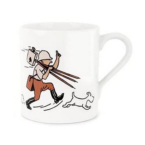 Tintin Tasse mug porcelaine et Milou au Congo colorisé (47989)