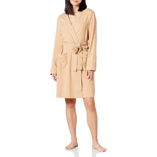 Image of Amazon Essentials Women's Lightweight Waffle Mid-Length Robe (Available in Plus Size)