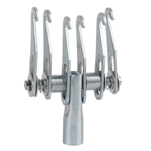 Xiuganpo Adjustable 6 Fingers Hook Pulling Claw Metal Dent Puller Tool, 6 Claw Auto Body Dent Repair Puller, Ergonomic for Small Toggle Latch, Slide Hammer Attachment Dent Repairing