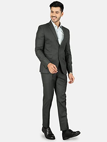 Image of WINTAGE Men's Polyester Cotton Two Piece Suit