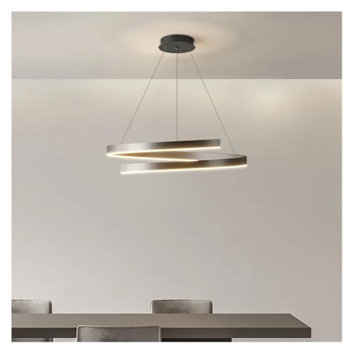 Suspension luminaire cuisine LED en aluminium et lustre chambre moderne pendante
