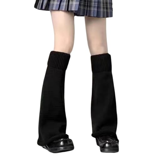 CYian Leg Warmers for Girls Women Kawaii Y2k Harajuku Leg Warmers Cute Knitted Leg Sleeves Goth Lolita Accessories