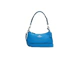 COACH Teri Shoulder Bag (SV/Khaki/Racer Blue)