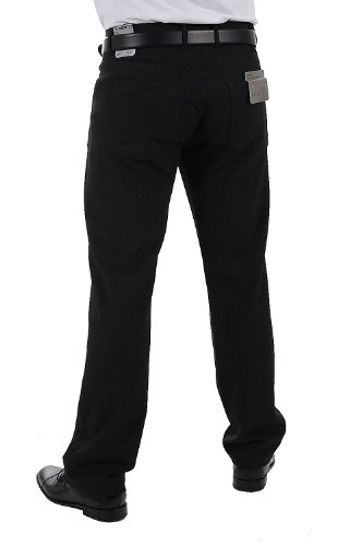 Mens Ceramica Stone Modern Fit Denim Jean Pants, Black, 33W x 34L3