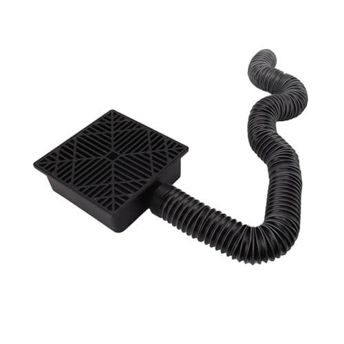 YANSHUYU Difusor De Agua De Lluvia para TuberíA De Drenaje Extensiones de bajantes for canaletas de Lluvia Kit de extensión de bajantes for cuencas de captación Kit Manguera DesagüE Extensible