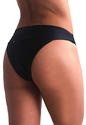 Calcinha Biquíni Avulso Cós Alto Orquídea - Preto - P