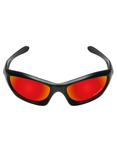 Image of Mryok Replacement Lenses for Oakley Monster Dog Sunglasses, HD Polarized, UV Protection, Impact Resistant