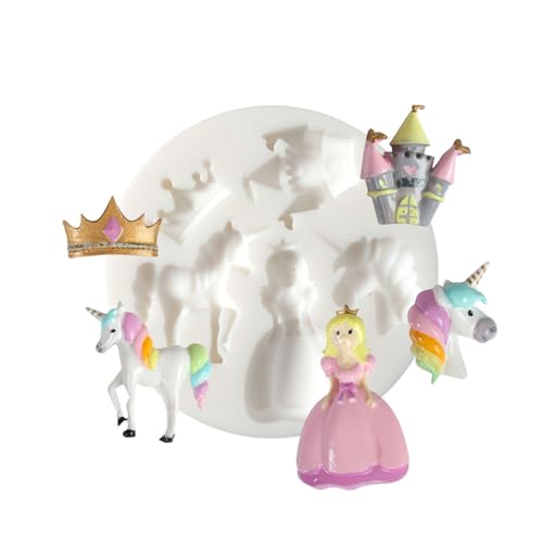 Graine Créative Moule en silicone (mini) Licorne Princesse