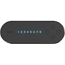Wyze WSPRK1 Smart Controller, Smart Sprinkler Timer with EPA Watersense, 8-Zone WiFi (1 Year of Automatic Weather-Based Watering with Sprinkler Plus Included), Black