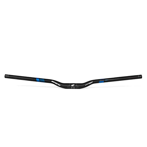 Spank Oozy Trail 780 Vibrocore Bicycle Handlebar (Black/Blue), Mountain Bike Handlebar, Aluminium Alloy Handlebars, Shotpeen Anodized Finish, Adjustable To 780-Mm #TOP1