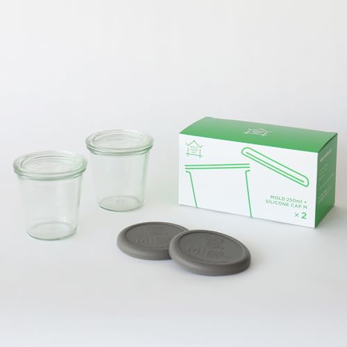 EFbN(Weck) HOMESET MOLD 250ml VRLbvM I[uO[ 2Zbg WE-S233