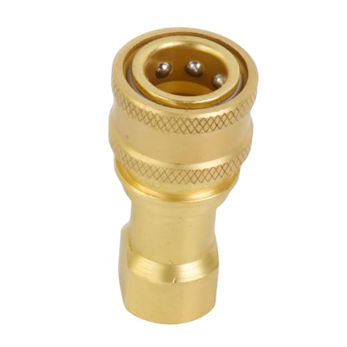 Image of 1 /4 inch NPTF Brass High Pressure Hydraulic Connect Nipple Compatible With Parker 60 Series Nipples BH2-60