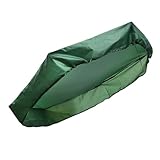 AKOOSY Sandkastenüberdachung Grün 140X110cm mit Kordelzug für im Garten