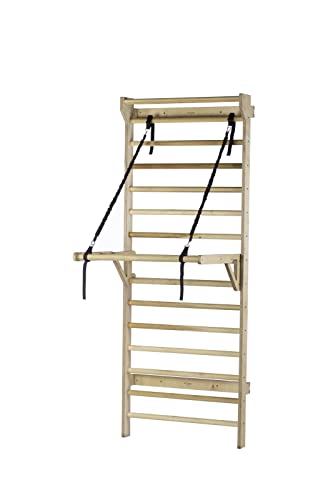 Pilates Tower; Stall Bars with Push-Through Bar and Roll-Down Bar Attachments (1.5