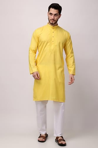 Image of Royal Kurta Men's Cotton Printed Kurta Pyjama