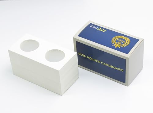 Boen 100PCS Coin Flips 31.5mm/1.24 inch for Half Dollar
