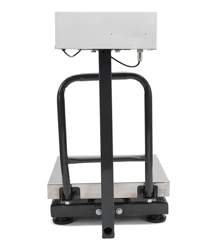 Image of Monet Weighing Scale 100kg, 10g Accuracy | Green Display | Stainless Steel Pan | Heavy-Duty Weight Machine for Commercial Use | Ideal for Kirana Stores, Shops, Factories, Retail | 220V Power