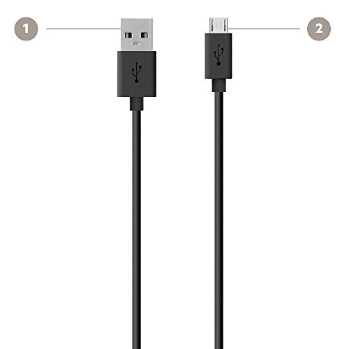 Belkin Micro USB to USB-A Cable, 4ft, Black - image 2