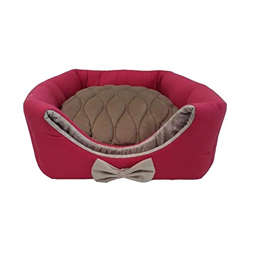 Toca e Cama G Retangular Pet Vermelha