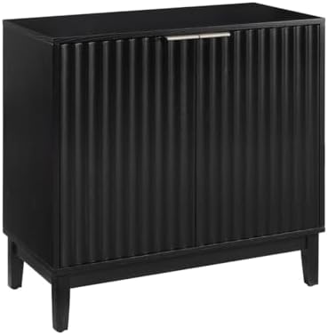 Mid-Century 2-Door Storage Cabinet, Stylish Shoe Rack for Entryway & Living Room, Modern Furniture Organizer for Shoes & Essentials, Space-Saving Design