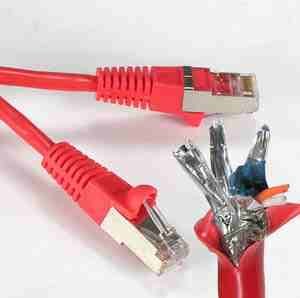 Cable Patch Cat.6 UTP Rojo 30.48 m miniatura 1
