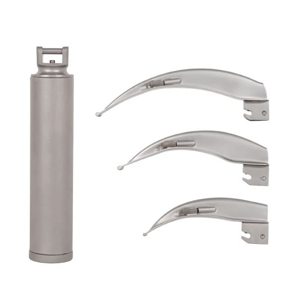 Vaishanav Laryngoscope Set Of 3 Blades (Adult) – Premium Medical Instrument for Adult Airway Management (B0BG2VJQSC) Amazon Price History, Amazon Price Tracker
