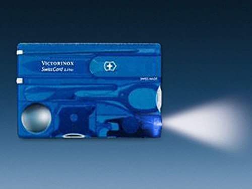 Victorinox Swisscard Lite 13 Function Multitool, Sapphire #TOP5
