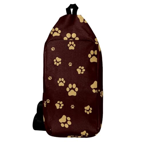 Sac à dos à bandoulière pattes colorées pour afficher votre style