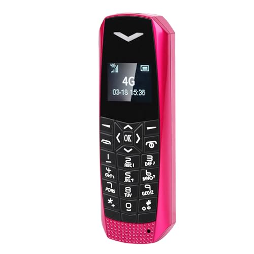 Téléphone portable pour personnes âgées 4G LTE mini mobile de secours SOS Rose