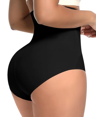 Image of Werena Tummy Control Shapewear Panties for Women Panty Girdle High Waisted Body Shaper Cross Shaping Underwear