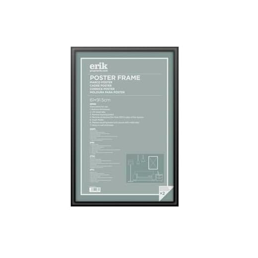 Grupo Erik Marco Poster Negro 61X91,5CM