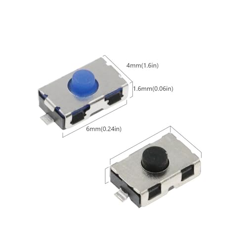 Interrupteur tactile SMD 3x6x2.5mm pour circuits électroniques précis - 6