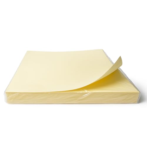 JamJar Print Cream Coloured Paper | 100 Sheets A4 100gsm | Made in the UK | Smooth for Home and Office Writing Printing Art and Childrens Crafts