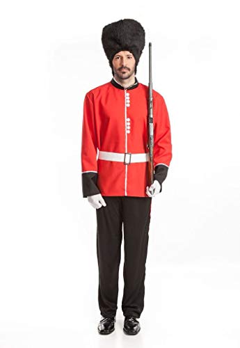 El Rey del Carnaval Disfraz de Guardia Inglesa para Adulto Única