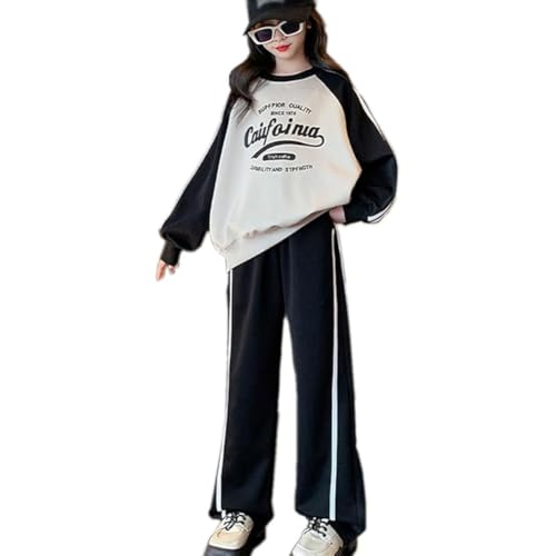 [OUBINEWER] ̎q W[W ㉺2_Zbg q XEFbg JWA p[J[ Opc 핞 ^   _Xߑ 110-170cm (JP, g, 160, fUCC/ubN)