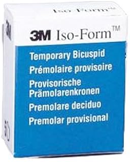Iso-Form Temporary Bicuspid Crowns, Box of 5 - U-47