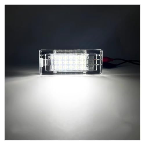 Lámpara matrícula LED 12V para Dacia Duster 2 y Lodgy 5