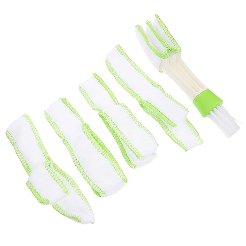 Yardenfun 1 Juego Pinceles de Limpieza para Ventilación de Automóvil y Teclado Cepillo de Grietas Interior Limpiador de de Microfibra para Eliminar Polvo Reducidos