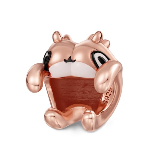 Image of GNOCE Cute Dancing Frog Charm,Abi Toads Hug Bead 925 Sterling Silver /Silver Plated Dangle Charms Fit Bracelets & Necklace, Hand-Finished Keepsake Jewelry Gift for Women Men BBF