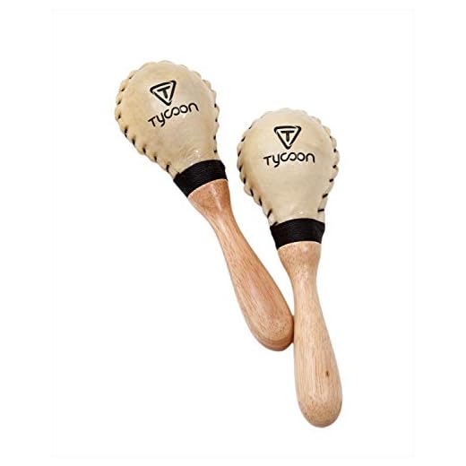Tycoon Percussion Medium Cowskin Maracas