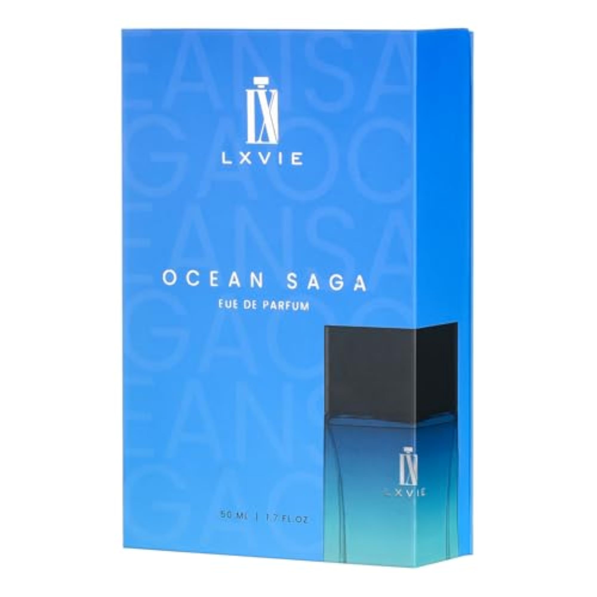 Ocean Saga Eau De Parfum, Unisex Fresh Aquatic Fragrance