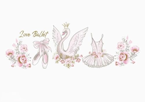 Cadeau enfants danse plaque métal rose positive pour anniversaire