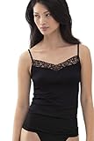 Mey Tagwäsche Serie Emotion Elegance Damen Spaghetti Tops Schwarz S(38)