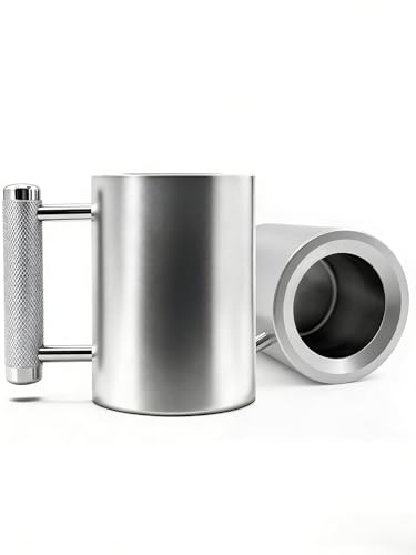 Kocorico Heavy Mug 18lb/10oz Heavyweight Coffee Challenge for Strength & Gym Fans Prank Gift for Men Who Lift
