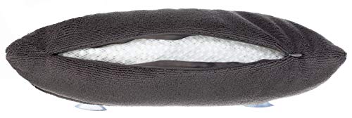 Appui-tête de nuque bien-être anthracite de qualité supérieure pour bain