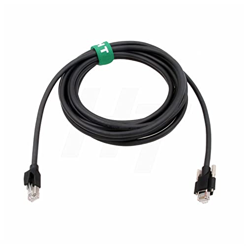 Cable Ethernet Cat5e RJ45 5 m con tornillo horizontal miniatura 2